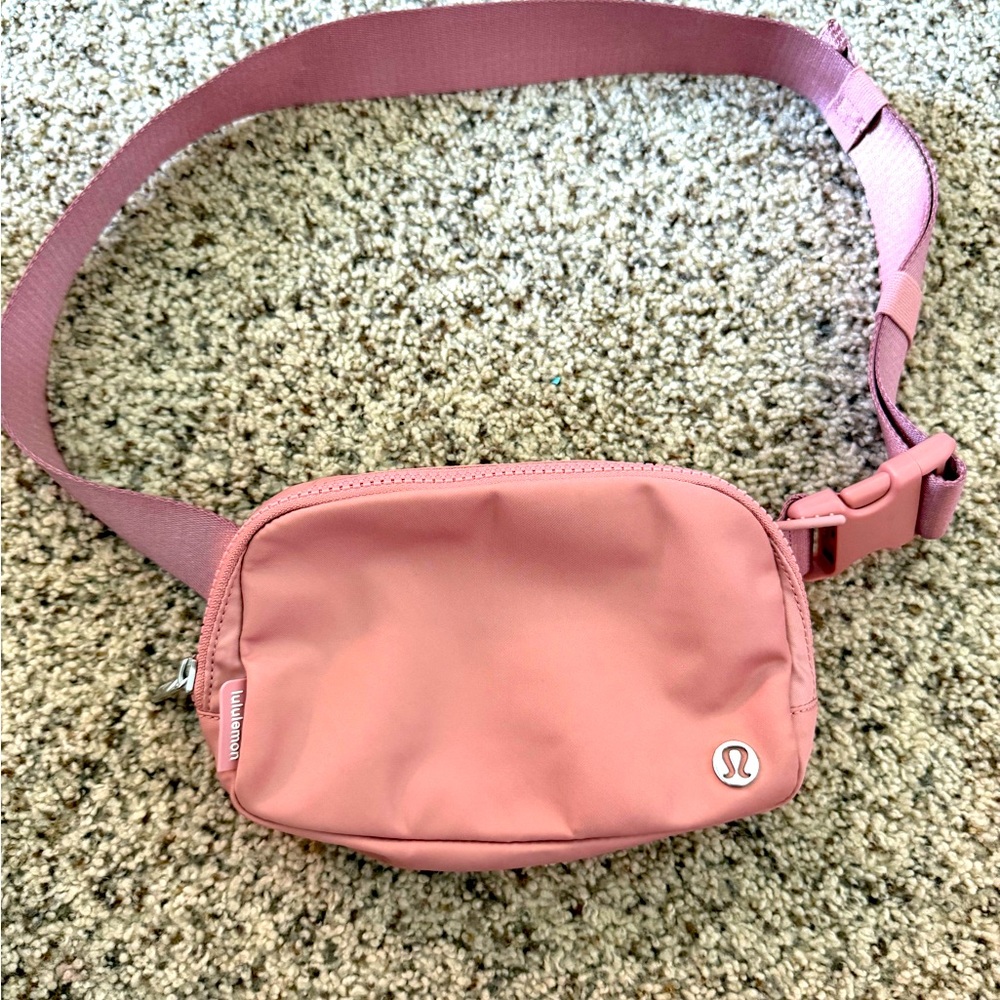 Light Pink Lululemon Small Belt Bag